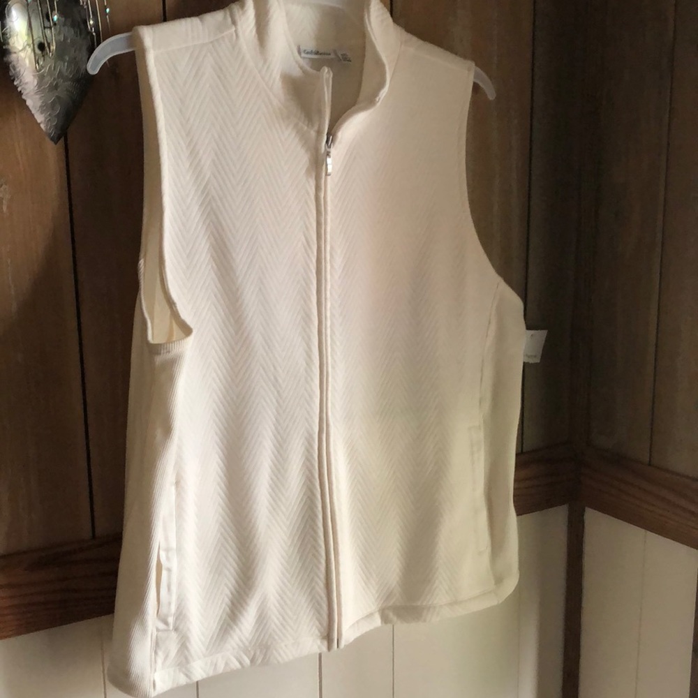 Croft & Barrow Cream Vest